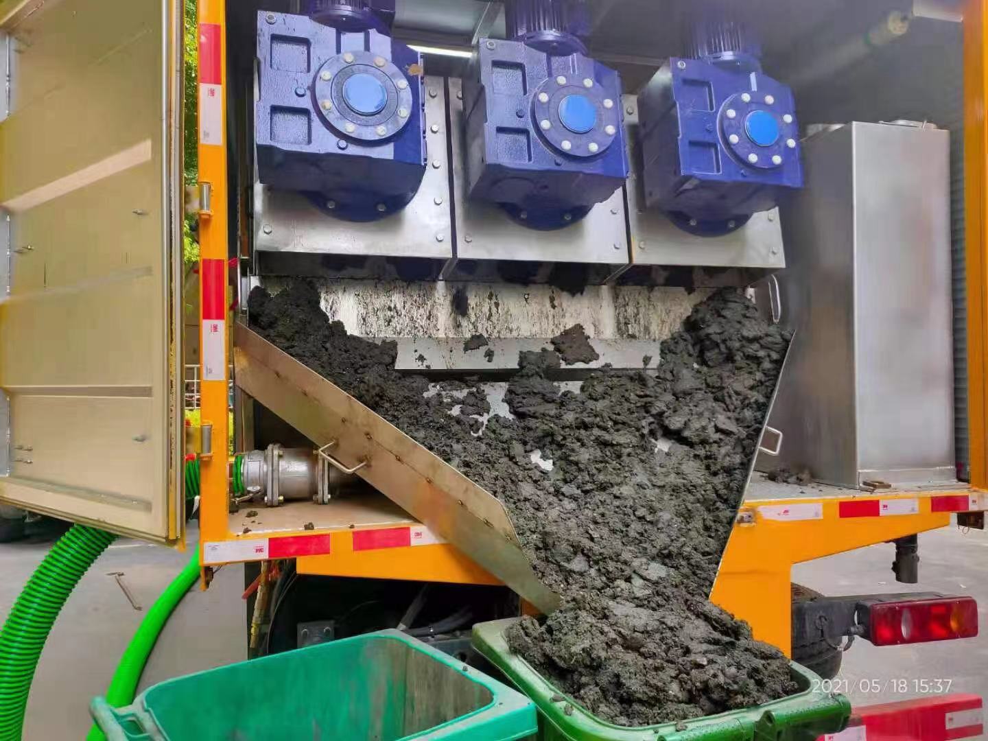 麻丘化粪池清掏城市维护站-泥浆净化干湿分离处理